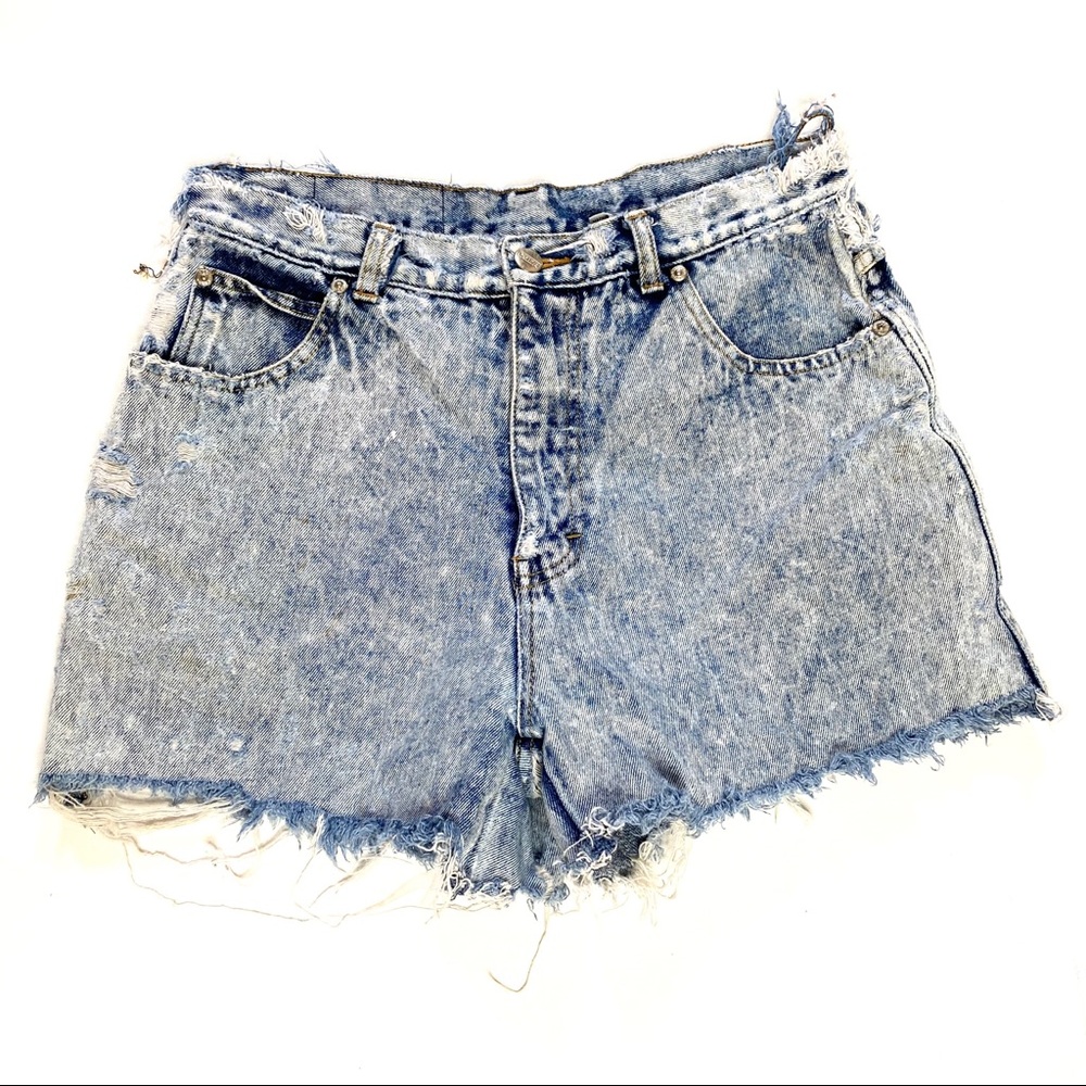 Vintage 80’s 90’s coda thrashed shorts sz 28